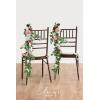 imageLings Moment Fall 10pcs Wedding Chair Decorations Aisle Floral Swag Artificial Pew Flowers Hanging Garland Deep Plum for Ceremony Reception Church Rose Floral Arrangement Party Outdoor DecorDusty Rose  Mauve