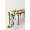 imageLings Moment Flower Garland  6FT Eucalyptus ampamp Rose  Sweetheart Table Decor for Wedding Reception Artificial Floral Garland for Arch Mantle Christmas Backdrop Decoration PurpleWhtwhite  Lily  Olive