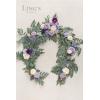 imageLings Moment Flower Garland  6FT Eucalyptus ampamp Rose  Sweetheart Table Decor for Wedding Reception Artificial Floral Garland for Arch Mantle Christmas Backdrop Decoration PurplePrpllilac  Cream