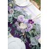 imageLings Moment Flower Garland  6FT Eucalyptus ampamp Rose  Sweetheart Table Decor for Wedding Reception Artificial Floral Garland for Arch Mantle Christmas Backdrop Decoration PurplePrpllilac  Cream