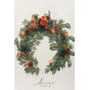 imageLings Moment Flower Garland  6FT Eucalyptus ampamp Rose  Sweetheart Table Decor for Wedding Reception Artificial Floral Garland for Arch Mantle Christmas Backdrop Decoration PurpleOrdark Teal  Burnt Orange