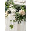imageLings Moment Flower Garland  6FT Eucalyptus ampamp Rose  Sweetheart Table Decor for Wedding Reception Artificial Floral Garland for Arch Mantle Christmas Backdrop Decoration PurpleGrnemerald  Tawny Beige