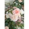 imageLings Moment Flower Garland  6FT Eucalyptus ampamp Rose  Sweetheart Table Decor for Wedding Reception Artificial Floral Garland for Arch Mantle Christmas Backdrop Decoration PurplePkblush  Cream