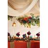 imageLings Moment Flower Garland  6FT Eucalyptus ampamp Rose  Sweetheart Table Decor for Wedding Reception Artificial Floral Garland for Arch Mantle Christmas Backdrop Decoration PurpleOrdark Teal  Burnt Orange