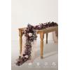 imageLings Moment Flower Garland  6FT Eucalyptus ampamp Rose  Sweetheart Table Decor for Wedding Reception Artificial Floral Garland for Arch Mantle Christmas Backdrop Decoration PurplePrpldeep Plum