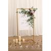 imageLings Moment Wedding Artificial Welcome Sign Flowers Swag Arch Floral Garland Decorations White ampamp Sage for Ceremony Reception Entrance Entryway Party Banquets Easel Wall Home OutdoorNOT Include SignMarsala  Blush