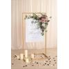imageLings Moment Wedding Artificial Welcome Sign Flowers Swag Arch Floral Garland Decorations White ampamp Sage for Ceremony Reception Entrance Entryway Party Banquets Easel Wall Home OutdoorNOT Include SignDusty Rose  Mauve
