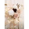 imageLings Moment Wedding Artificial Welcome Sign Flowers Swag Arch Floral Garland Decorations White ampamp Sage for Ceremony Reception Entrance Entryway Party Banquets Easel Wall Home OutdoorNOT Include SignWhite  Beige  Blush