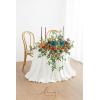 imageLings moment 2PCS Sage Green Artificial Flower Garland Wedding Arch Flowers Floral Swags Centerpieces Greenery Arrangements for SweetheartHead Table Easel Wall Entryway Board Backdrop DecorOrteal  Terracotta