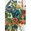 imageLings moment 2PCS Sage Green Artificial Flower Garland Wedding Arch Flowers Floral Swags Centerpieces Greenery Arrangements for SweetheartHead Table Easel Wall Entryway Board Backdrop DecorOrteal  Terracotta