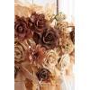 imageLings moment 2PCS Sage Green Artificial Flower Garland Wedding Arch Flowers Floral Swags Centerpieces Greenery Arrangements for SweetheartHead Table Easel Wall Entryway Board Backdrop DecorBrnrust  Brown