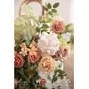 imageLings moment 2PCS Sage Green Artificial Flower Garland Wedding Arch Flowers Floral Swags Centerpieces Greenery Arrangements for SweetheartHead Table Easel Wall Entryway Board Backdrop DecorBlush  Pink