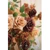 imageLings moment 2PCS Sage Green Artificial Flower Garland Wedding Arch Flowers Floral Swags Centerpieces Greenery Arrangements for SweetheartHead Table Easel Wall Entryway Board Backdrop DecorBrnwalnut Brown