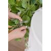 imageLings moment 2PCS Sage Green Artificial Flower Garland Wedding Arch Flowers Floral Swags Centerpieces Greenery Arrangements for SweetheartHead Table Easel Wall Entryway Board Backdrop DecorGrnemerald