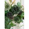 imageLings moment 2PCS Sage Green Artificial Flower Garland Wedding Arch Flowers Floral Swags Centerpieces Greenery Arrangements for SweetheartHead Table Easel Wall Entryway Board Backdrop DecorGrnemerald