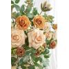 imageLings moment 2PCS Sage Green Artificial Flower Garland Wedding Arch Flowers Floral Swags Centerpieces Greenery Arrangements for SweetheartHead Table Easel Wall Entryway Board Backdrop DecorBrnapricot  Peach