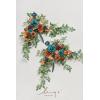imageLings moment 2PCS Sage Green Artificial Flower Garland Wedding Arch Flowers Floral Swags Centerpieces Greenery Arrangements for SweetheartHead Table Easel Wall Entryway Board Backdrop DecorOrteal  Terracotta