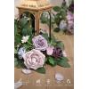 imageLings moment 6Pack 2ft Artificial Flowers Garland Green ampamp Sage Lantern Flower Centerpieces Mauve Wedding Aisle Decor Chair Flowers Arch Floral for Signs DIY Table Wall Window Cake DecorationPrpllilac  Gold
