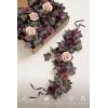 imageLings moment 6Pack 2ft Artificial Flowers Garland Green ampamp Sage Lantern Flower Centerpieces Mauve Wedding Aisle Decor Chair Flowers Arch Floral for Signs DIY Table Wall Window Cake DecorationPrpldeep Plum