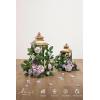 imageLings moment 6Pack 2ft Artificial Flowers Garland Green ampamp Sage Lantern Flower Centerpieces Mauve Wedding Aisle Decor Chair Flowers Arch Floral for Signs DIY Table Wall Window Cake DecorationPrpllilac  Gold