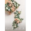 imageLings moment 6Pack 2ft Artificial Flowers Garland Green ampamp Sage Lantern Flower Centerpieces Mauve Wedding Aisle Decor Chair Flowers Arch Floral for Signs DIY Table Wall Window Cake DecorationBrnbeige