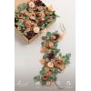 imageLings moment 6Pack 2ft Artificial Flowers Garland Green ampamp Sage Lantern Flower Centerpieces Mauve Wedding Aisle Decor Chair Flowers Arch Floral for Signs DIY Table Wall Window Cake DecorationBrnwalnut Brown