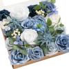 Blu-dusty Blue & Ivory & Sage
