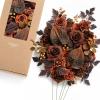 Brn-walnut Brown & Terracotta