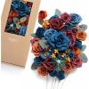 Or-mandarin & Royal Blue