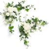 Wht-green & White