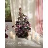 imageLings Moment 410quot Tall FreeStanding Wedding Aisle Artificial Flowers for Ceremony Decor 2PCS White Walkway Floral Chair Markers Faux Rose Altar Arch Arrangement Spring Decorations OutdoorPrpldeep Plum