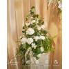 imageLings moment 2Pack 2ft Dusty Rose Artificial Flower Garland Lantern Flower Centerpieces Wedding Aisle Decor Chair Flowers Arch Floral for Signs DIY Table Wall Window Cake DecorationWhtlily of the Valley White