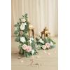 imageLings moment 2Pack 2ft Dusty Rose Artificial Flower Garland Lantern Flower Centerpieces Wedding Aisle Decor Chair Flowers Arch Floral for Signs DIY Table Wall Window Cake DecorationPkdusty Rose  Pink