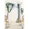 imagePreArranged Flower Packages in Dusty Blue ampamp Navy Wedding Venue Decor Package Set of 10