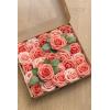 imageLings Moment Artificial Flowers 25Pcs Mauve Plum Roses Decor wStems3quot Real Touch DIY Foam Floral for Wedding BouquetCenterpieces Outdoors Party Backdrop RoomTable and GardenPot DecorationsPk Coral  Peach Pearl