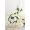 imageLings Moment Artificial Flowers 25Pcs Mauve Plum Roses Decor wStems3quot Real Touch DIY Foam Floral for Wedding BouquetCenterpieces Outdoors Party Backdrop RoomTable and GardenPot DecorationsWht Glowing White