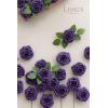 imageLings Moment Artificial Flowers 25Pcs Mauve Plum Roses Decor wStems3quot Real Touch DIY Foam Floral for Wedding BouquetCenterpieces Outdoors Party Backdrop RoomTable and GardenPot DecorationsPr Purple