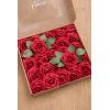imageLings Moment Artificial Flowers 25Pcs Mauve Plum Roses Decor wStems3quot Real Touch DIY Foam Floral for Wedding BouquetCenterpieces Outdoors Party Backdrop RoomTable and GardenPot DecorationsRd Red