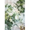 imageLings Moment Artificial Flowers 25Pcs Mauve Plum Roses Decor wStems3quot Real Touch DIY Foam Floral for Wedding BouquetCenterpieces Outdoors Party Backdrop RoomTable and GardenPot DecorationsWht White