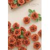 imageLings Moment Artificial Flowers 25Pcs Mauve Plum Roses Decor wStems3quot Real Touch DIY Foam Floral for Wedding BouquetCenterpieces Outdoors Party Backdrop RoomTable and GardenPot DecorationsOr Burnt Orange