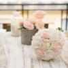 imageLings Moment Artificial Flowers 25Pcs Mauve Plum Roses Decor wStems3quot Real Touch DIY Foam Floral for Wedding BouquetCenterpieces Outdoors Party Backdrop RoomTable and GardenPot DecorationsPk Blush