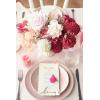imageLings Moment Artificial Flowers 25Pcs Mauve Plum Roses Decor wStems3quot Real Touch DIY Foam Floral for Wedding BouquetCenterpieces Outdoors Party Backdrop RoomTable and GardenPot DecorationsPk Hot Pink