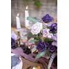 imageLings Moment Artificial Flowers 25Pcs Mauve Plum Roses Decor wStems3quot Real Touch DIY Foam Floral for Wedding BouquetCenterpieces Outdoors Party Backdrop RoomTable and GardenPot DecorationsPr Purple