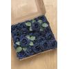 imageLings Moment Artificial Flowers 25Pcs Mauve Plum Roses Decor wStems3quot Real Touch DIY Foam Floral for Wedding BouquetCenterpieces Outdoors Party Backdrop RoomTable and GardenPot DecorationsBlu Navy Blue