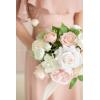 imageLings Moment Artificial Flowers 25Pcs Mauve Plum Roses Decor wStems3quot Real Touch DIY Foam Floral for Wedding BouquetCenterpieces Outdoors Party Backdrop RoomTable and GardenPot DecorationsPk Blush