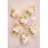imageLings Moment Flowers 25pcs Fake Gardenia Burnt Terra Rust Artificial Flowers wStems Fake Flower for DIY Wedding Decorations Centerpieces Bouquets BoutonnieresPkpeach Cream