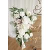 imageLings Moment Flowers 25pcs Fake Gardenia Burnt Terra Rust Artificial Flowers wStems Fake Flower for DIY Wedding Decorations Centerpieces Bouquets BoutonnieresWhtpure White