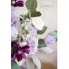 imageLings Moment Flowers 25pcs Fake Gardenia Burnt Terra Rust Artificial Flowers wStems Fake Flower for DIY Wedding Decorations Centerpieces Bouquets BoutonnieresPurviolet Nocturne