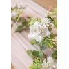 imageLings Moment Flowers 25pcs Fake Gardenia Burnt Terra Rust Artificial Flowers wStems Fake Flower for DIY Wedding Decorations Centerpieces Bouquets BoutonnieresWhtpure White