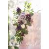 imageLings Moment Flowers 25pcs Fake Gardenia Burnt Terra Rust Artificial Flowers wStems Fake Flower for DIY Wedding Decorations Centerpieces Bouquets BoutonnieresPurviolet Nocturne